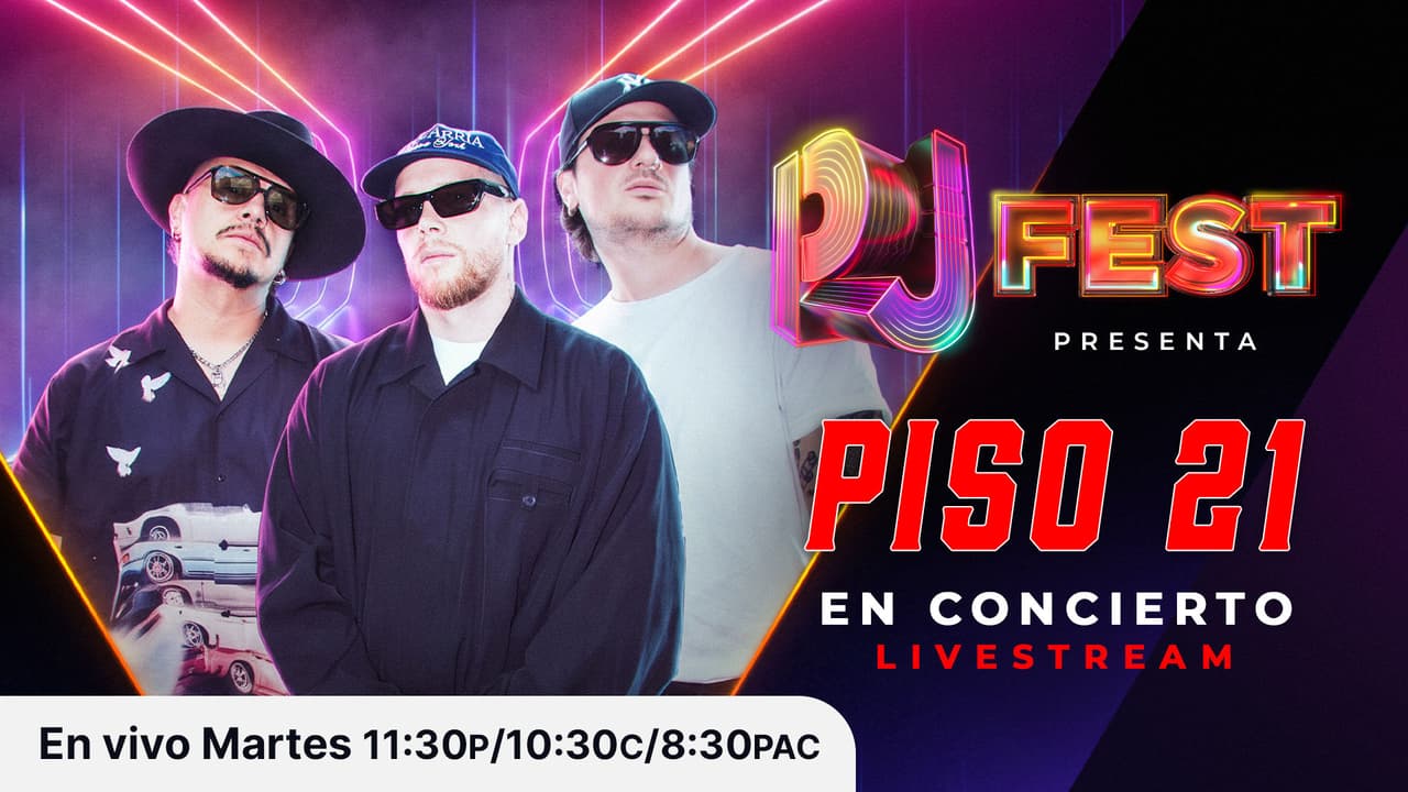 Tráiler: PJ Fest: Piso 21 Live privado