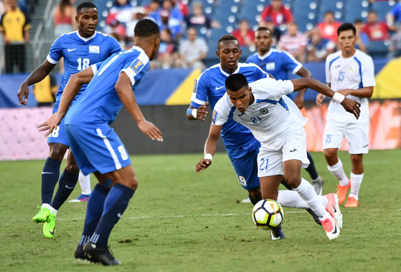 En la posesión de balón, Nicaragua tuvo ligera ventaja tras tener el balón un 54% del tiempo.