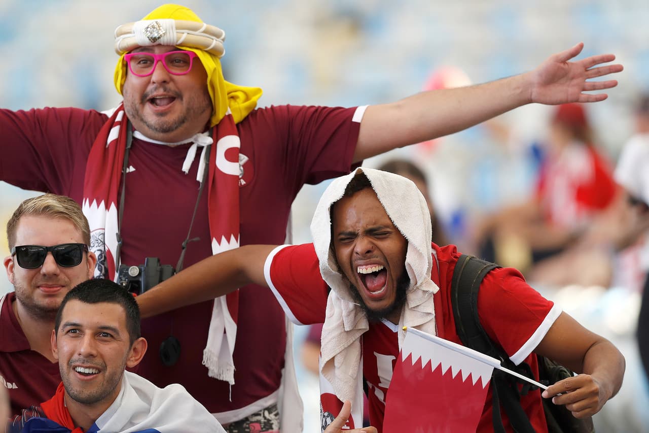 Los fanáticos llegaron al Estadio Maracaná para el segundo juego del Grupo B de la Copa América 2019 en el que se enfrenta Paraguay con Catar, uno de los invitados asiáticos al certamen.
