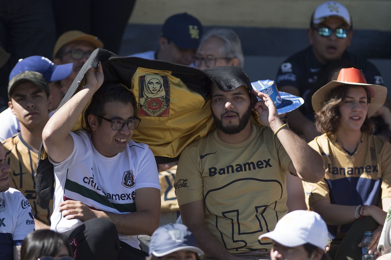 Foto del partido Pumas vs Tigres correspondiente a los 4tos de final vuelta del torneo Apertura 2018 de la Liga BBVA Bancomer celebrado en el estadio de Ciudad Universitaria. EN LA FOTO: Photo of the match Pumas vs Tigres corresponding to the 4th of the final round of the Apertura 2018 tournament of Liga BBVA Bancomer held at the Ciudad Universitaria stadium. IN THE PHOTO: