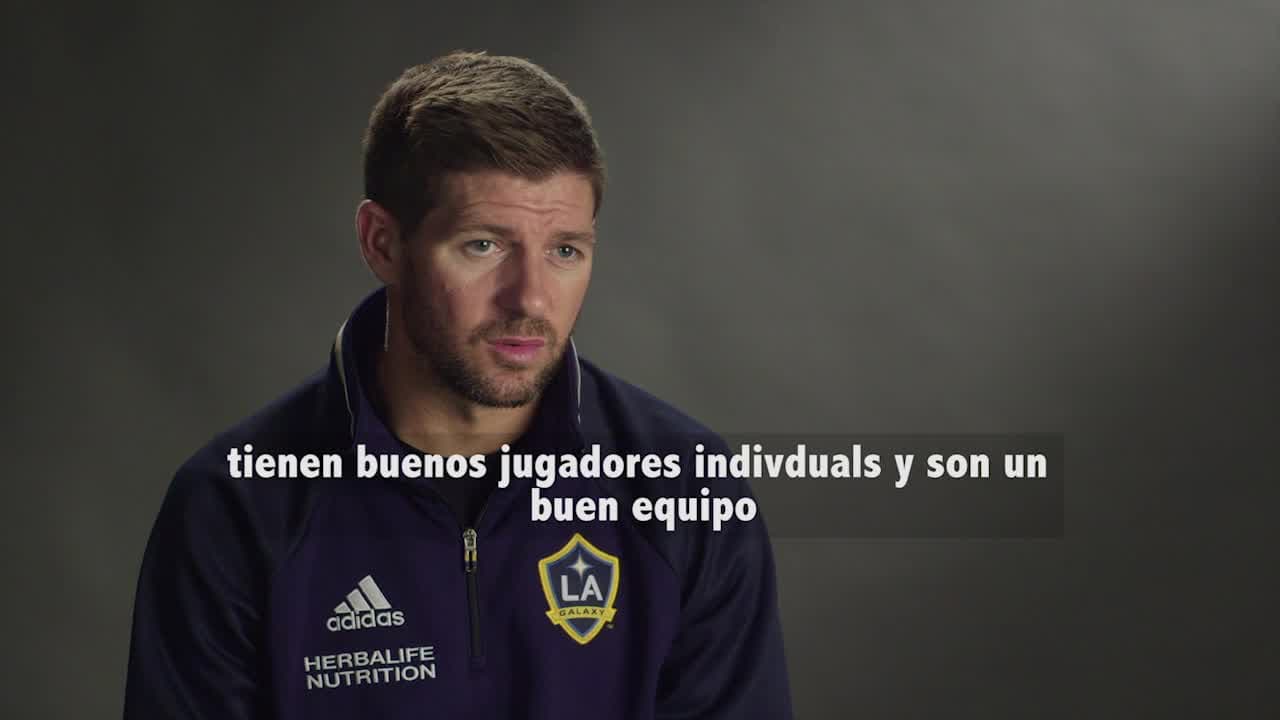 Steven Gerrard, su adaptación a Los Ángeles y las barreras en el vestuario
