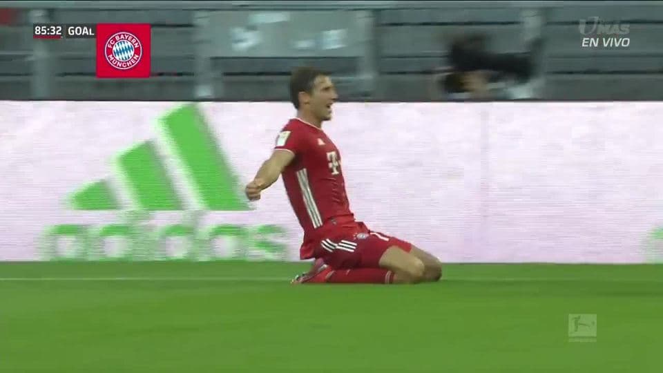 ¡GOOOL! Leon Goretzka anota para FC Bayern München