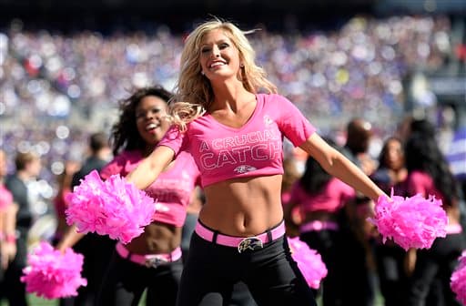 Checa lo mejor de las chicas en rosa de la NFL que apoyaron a la detección temprana del cáncer de mama.