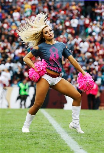 Checa lo mejor de las chicas en rosa de la NFL que apoyaron a la detección temprana del cáncer de mama.