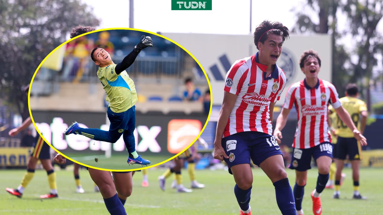 ¡Malagón no pudo evitar remontada de Chivas! Aquí los GOLES del Clásico