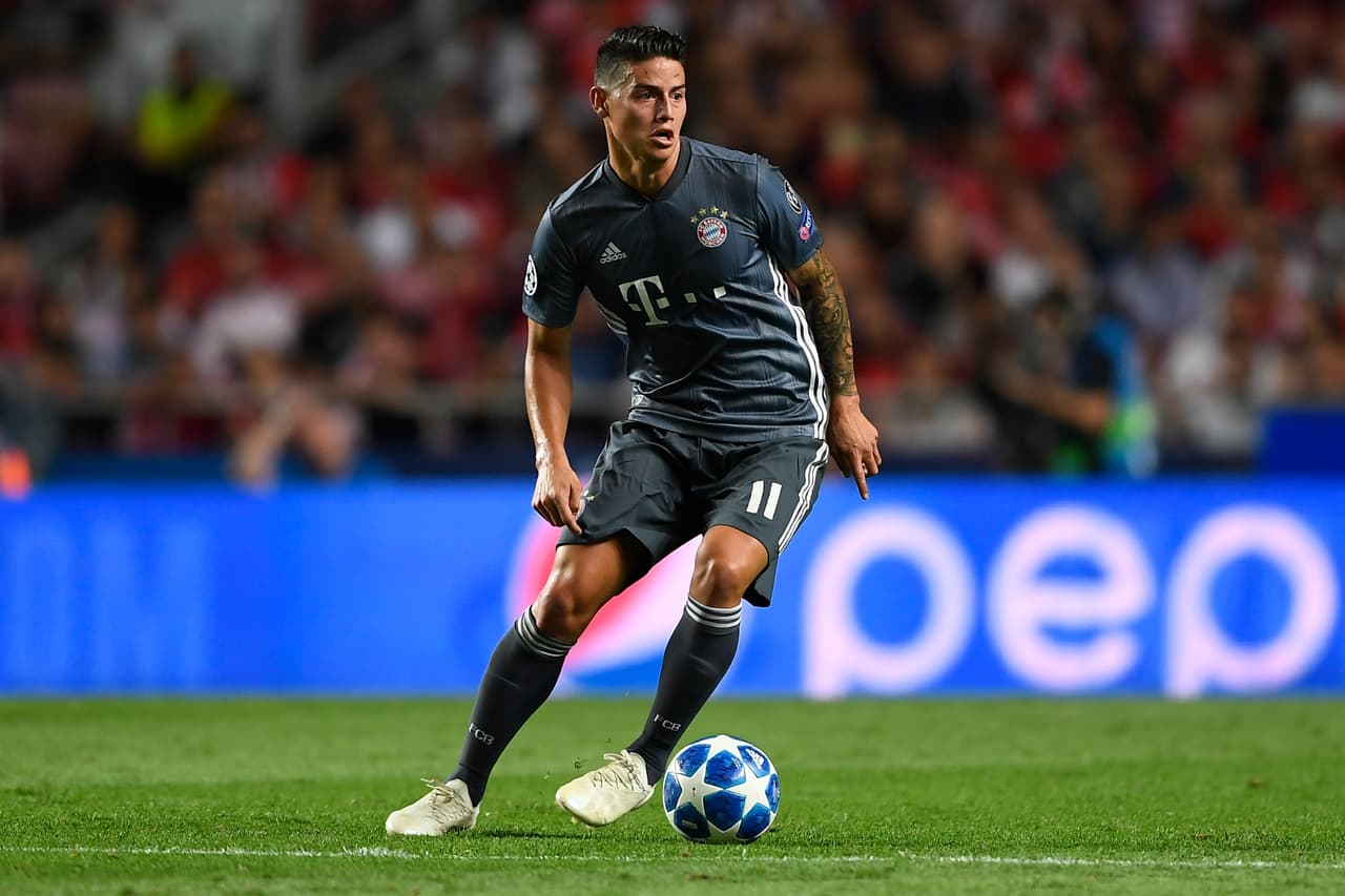 7. James Rodríguez (Colombia / Bayern Múnich) - 88 en pases