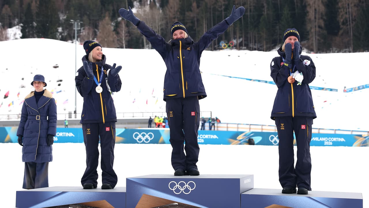 Suecia arrasa con el podio del sprint clásico en el esquí de fondo de Milano Cortina 2026