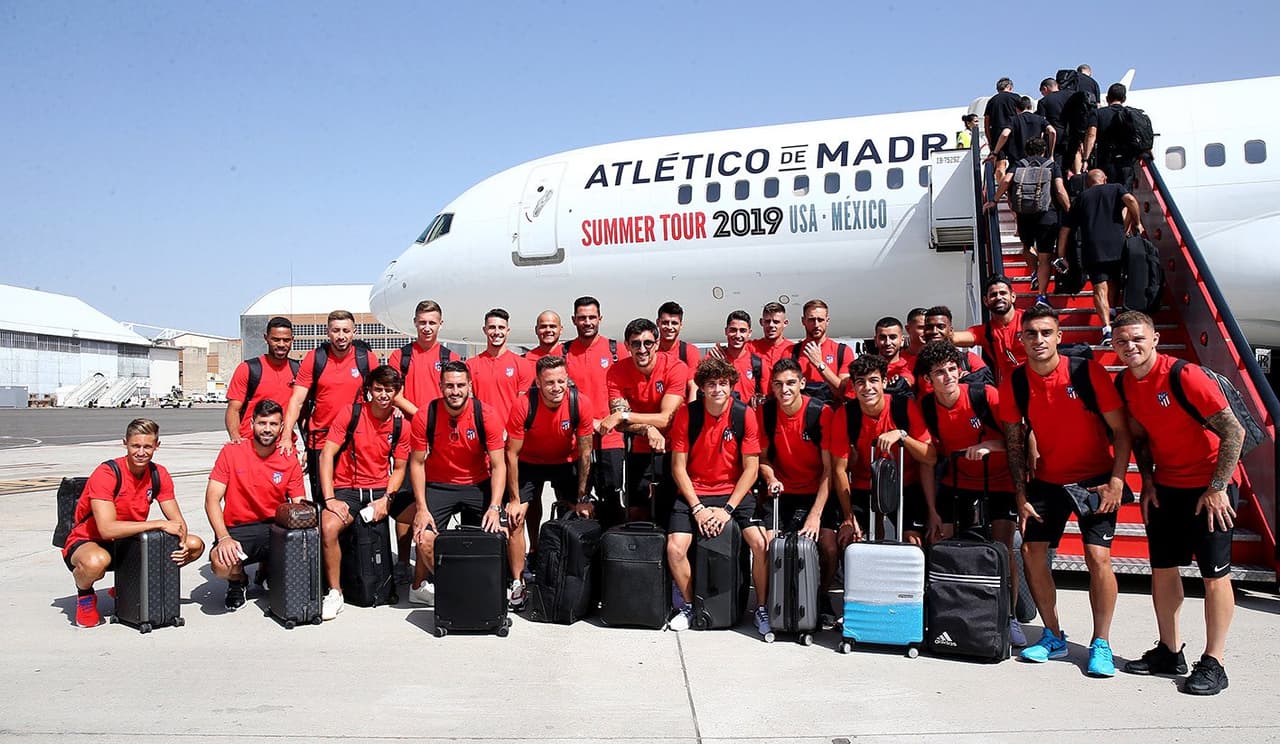 Héctor Herrera y el Atlético viajan a Estados Unidos para la pretemporada