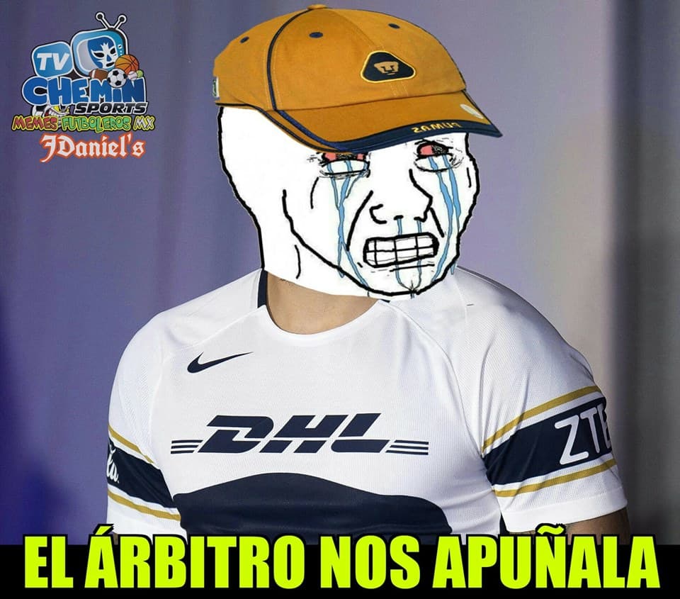 Les memes no perdonan las actuaciones de Pumas, Chivas y Cruz Azul