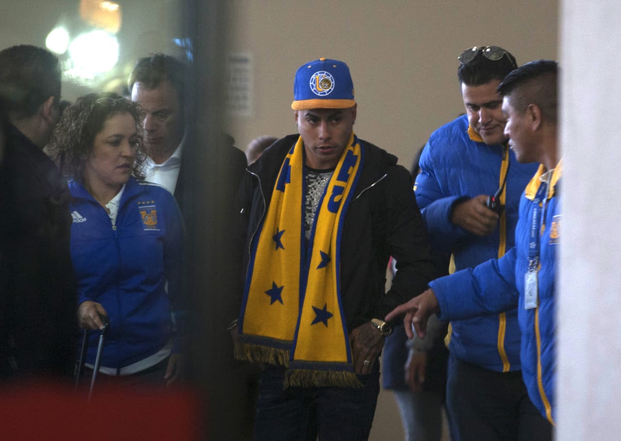 El más reciente elemento en llegar a México es Eduardo Vargas, el delantero actualmente milita en el campeón Tigres.