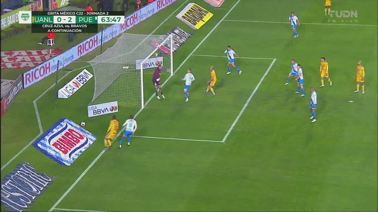 ¡Tigres asfixia al Puebla! Quiñones remata de volea y Gignac al metal