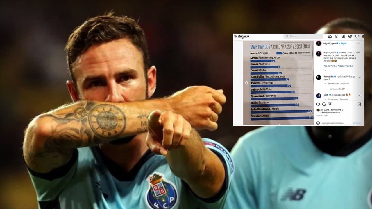 Miguel Layún responde a las críticas y presume récord europeo