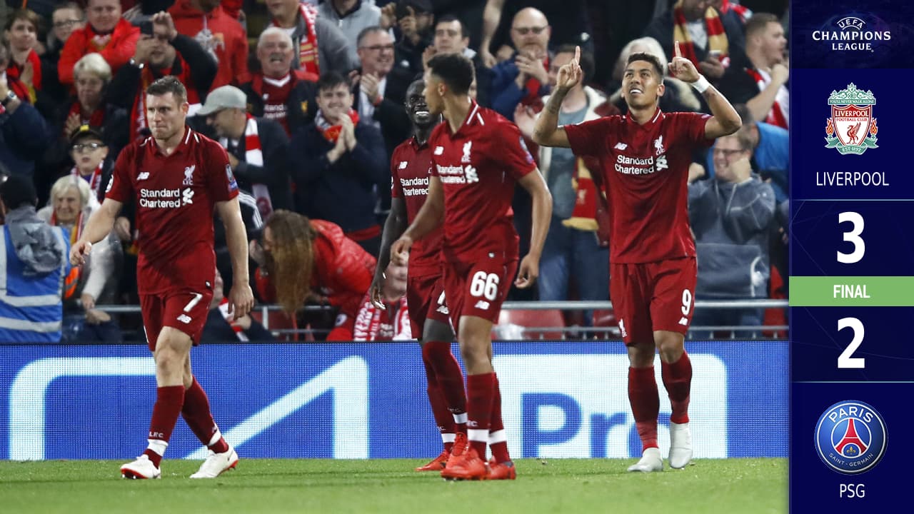 Golpe de autoridad: En juegazo, Liverpool le pegó al PSG