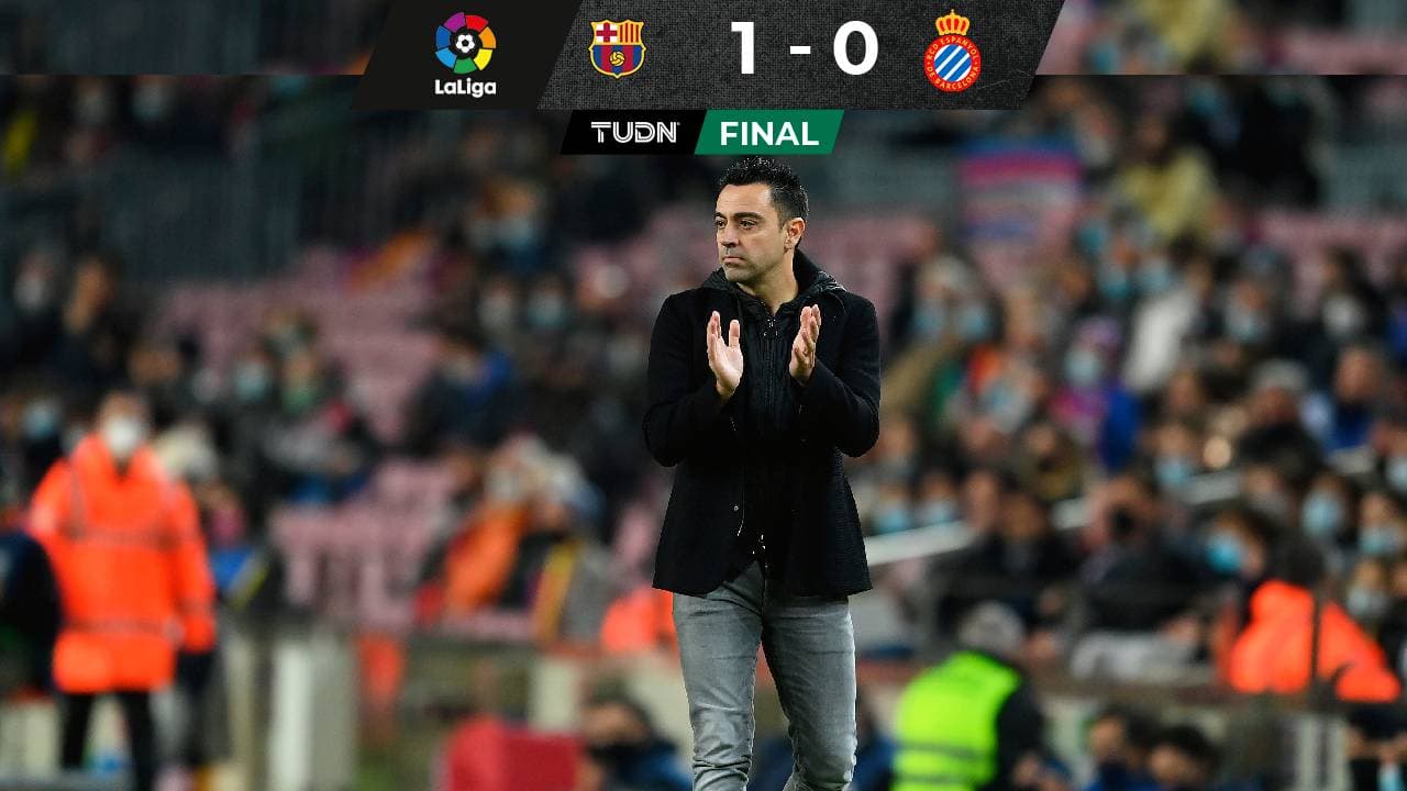 Triunfo del Barcelona en debut de Xavi contra Espanyol