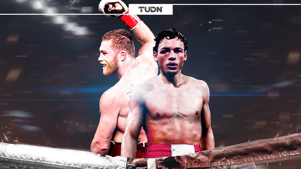 Saúl 'Canelo' Álvarez y Chávez Junior, presentes distintos en el boxeo 