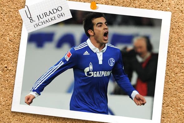 Volviendo a la Bundesliga teutona, aparece el español José Manuel Jurado del Schalke 04.