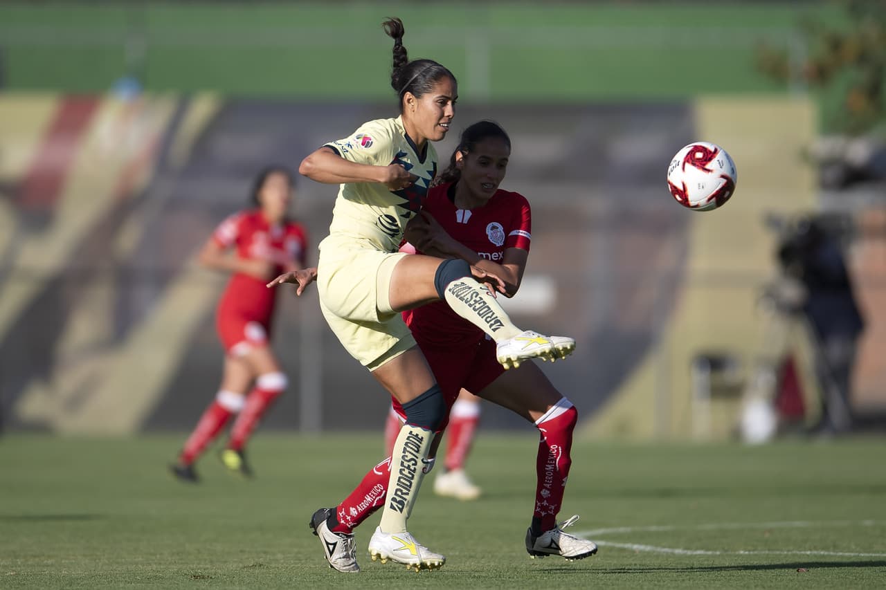 Partido vibrante de ida y vuelta entre el América y el Toluca en la Liga MX Femenil, por la Jornada 8.