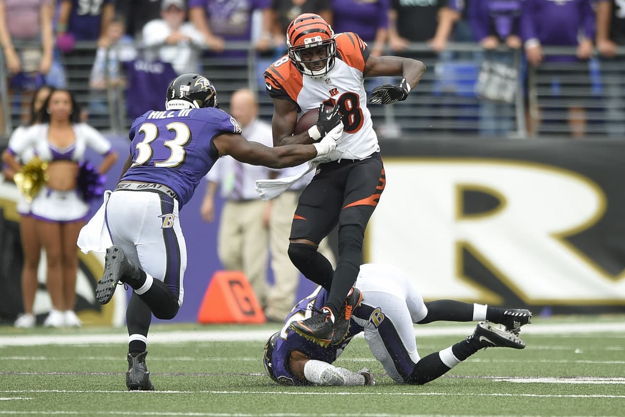 En su quinta temporada egresado de Georgia, esta es la primera vez que Green es el Jugador Ofensivo de la Semana y el primer Bengal desde que Jeremy Hill lo fuera en la Semana 15 del 2014.