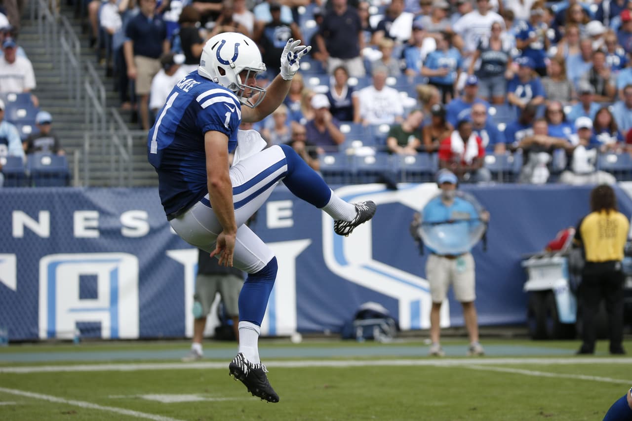 Jugador Equipos Especiales de la Semana 3 AFC: P Pat McAfee, Indianapolis Colts