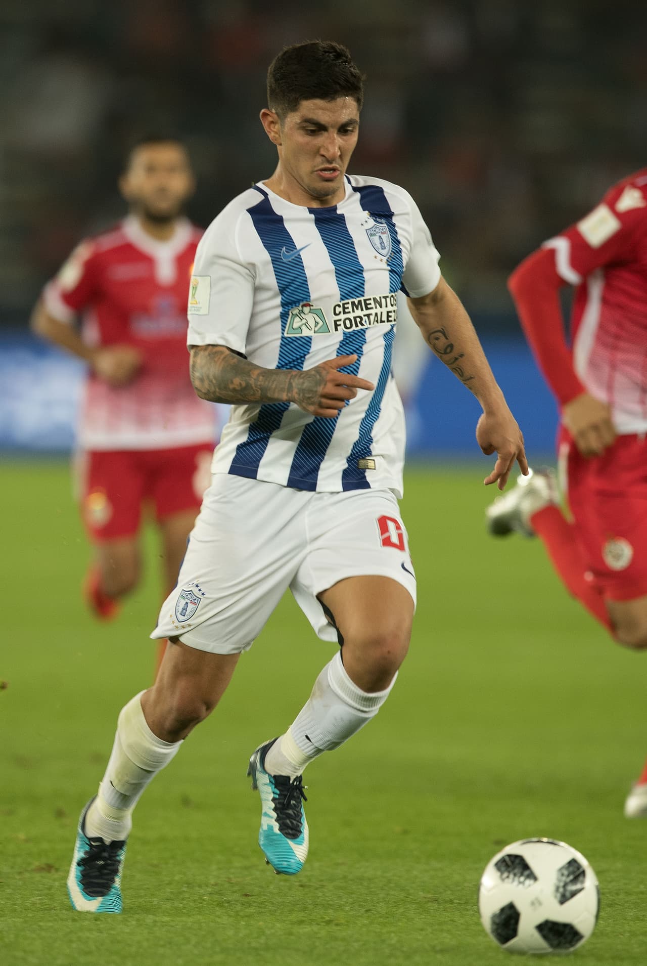 Fue el jugador mexicano con más anotaciones en el Apertura 2017 y algunas de esas anotaciones fueron gracias a su drible engañoso y calculado.