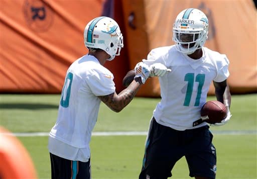 Las mejores tomas de las actividades organizadas de los Miami Dolphins rumbo a la temporada 2015 (AP-NFL).