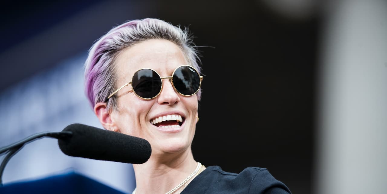 Megan Rapinoe del Team USA: “Somos mujeres blancas y de color, heteros y gays”
