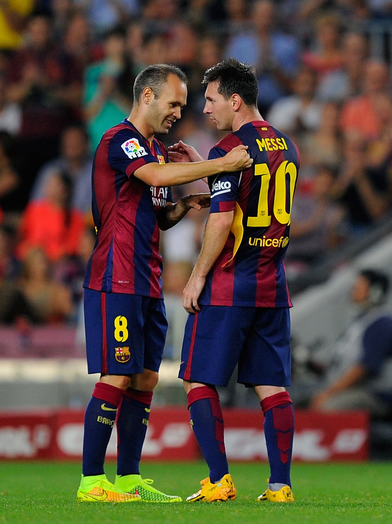 Otro gran mediocampista que tampoco estuvo presente en la boda fue Andrés Iniesta (quien no fue por el nacimiento de su tercer hijo).