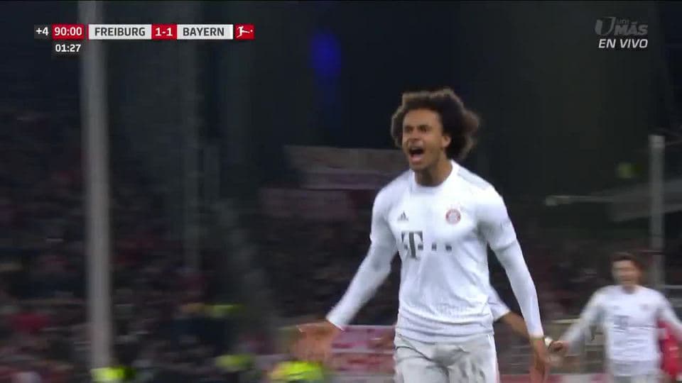 ¡GOOOL! Joshua Zirkzee anota para FC Bayern München