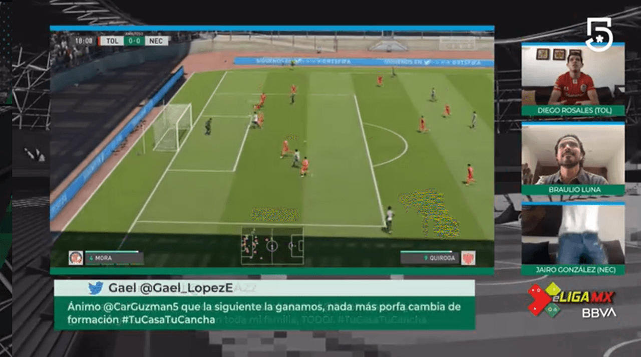 Las escuadras dirigidas por Diego Rosales (Toluca) y Jairo González (Necaxa), terminaron un emocionante partido en empate. Toluca iba arriba en la primera mitad, pero un error le costó caro y al final terminó el partido 3-3.