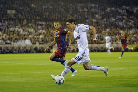 Los contragolpes del Madrid llegaron a ser más que peligrosos, pero no pasaron a más.