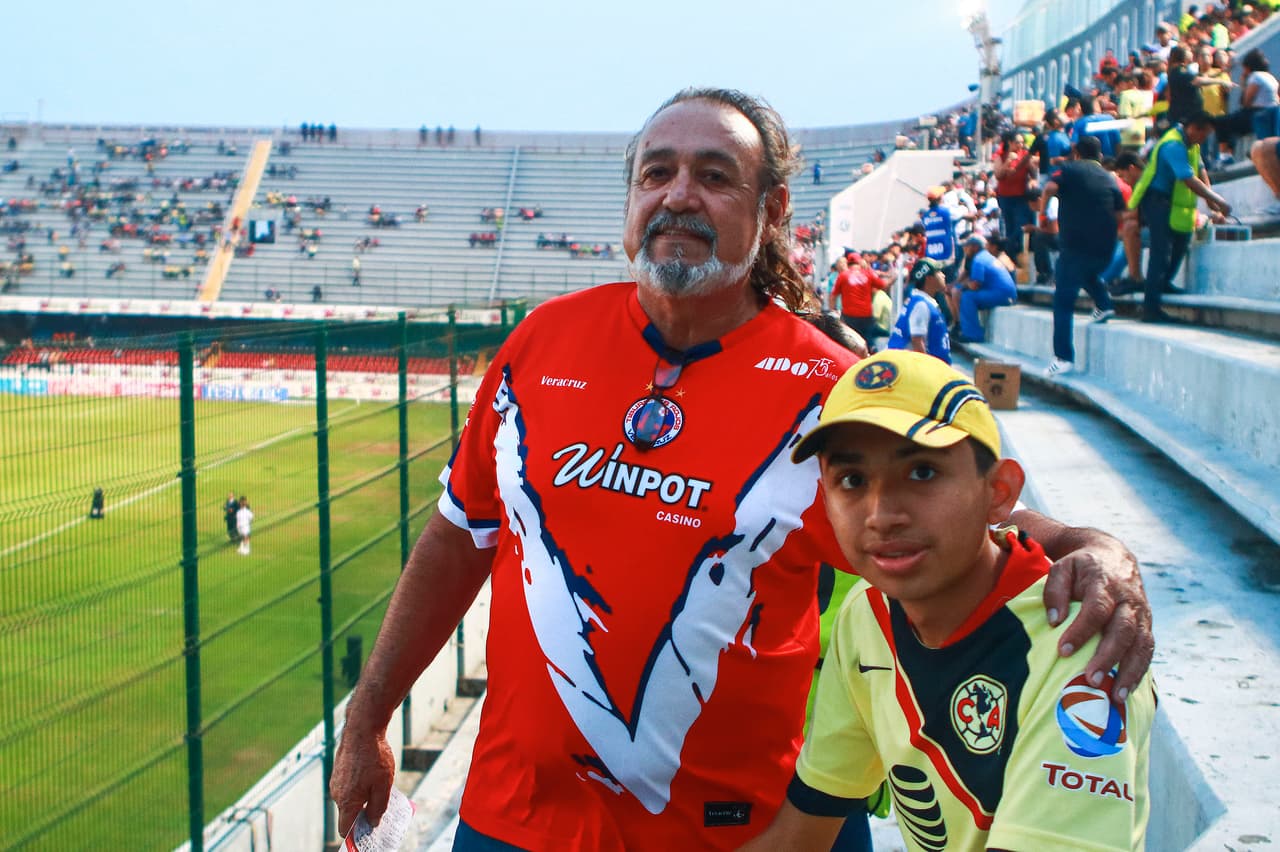 Los fanáticos viven la antesala del duelo entre Veracruz y América por la Jornada 17 del Clausura 2019.