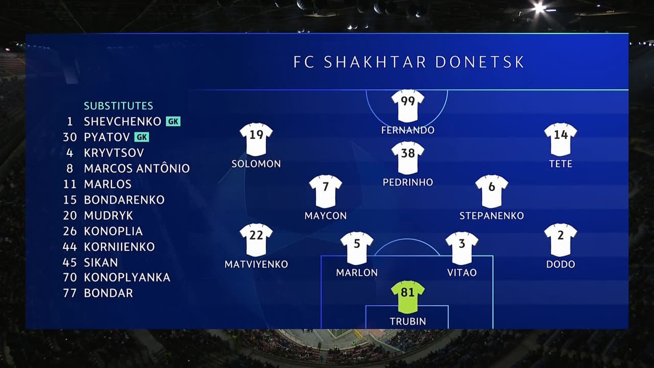 Arranca el partido y la pelota está en juego.