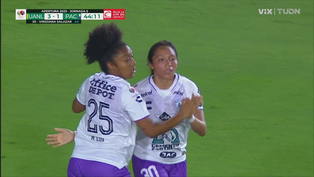 ¡Pachuca descuenta antes del descanso!