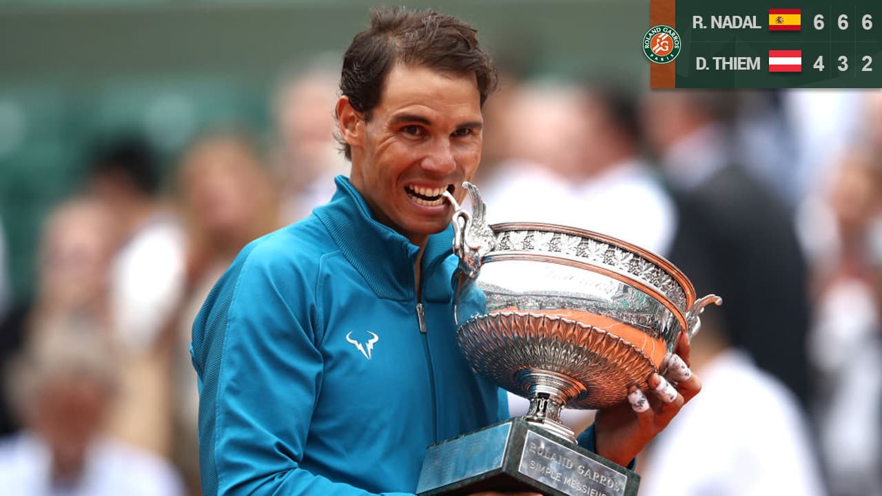 Arrollador: Rafael Nadal vence a Dominic Thiem y gana su undécimo título en Roland Garros
