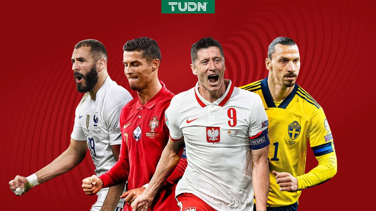 Los equipos europeos que pueden clasificarse al Mundial