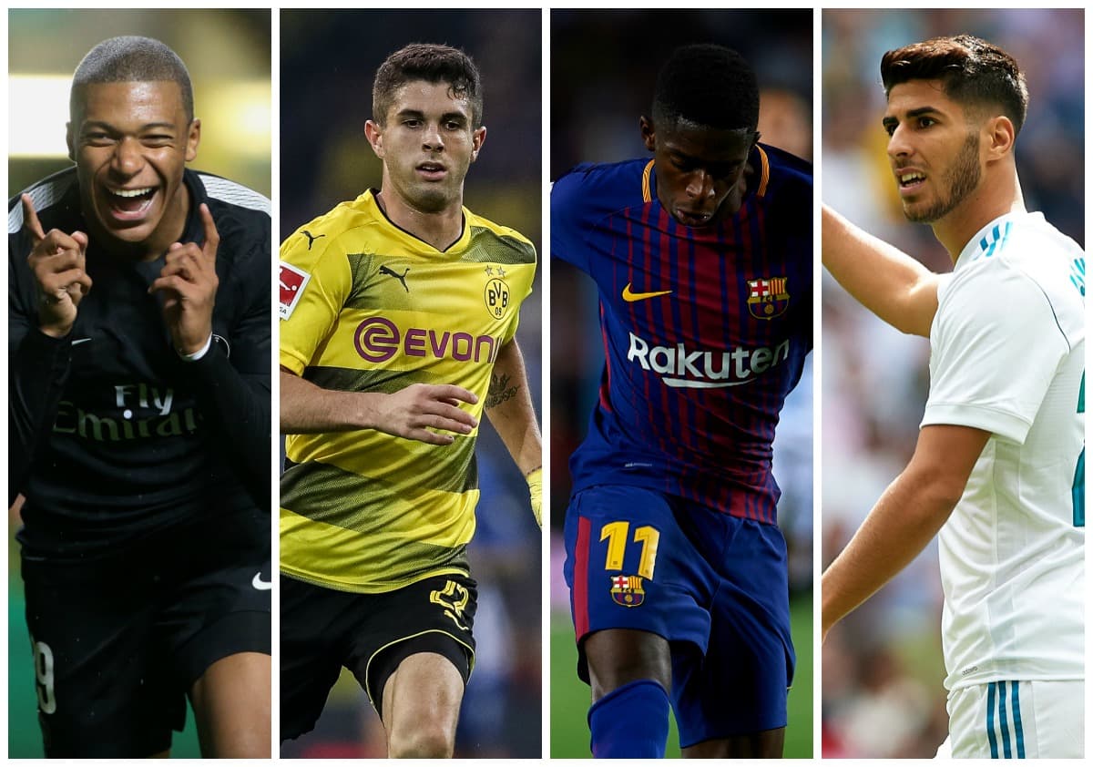 El estadounidense Christian Pulisic se destaca en este top 10 del 
<a href="https://as.com/diarioas/2017/09/12/blogs/1505214304_030360.html">Diario AS</a> en el que hay jugadores con más cartel como Kylian Mbappé, Ousmane Dembélé y Marco Asensio.