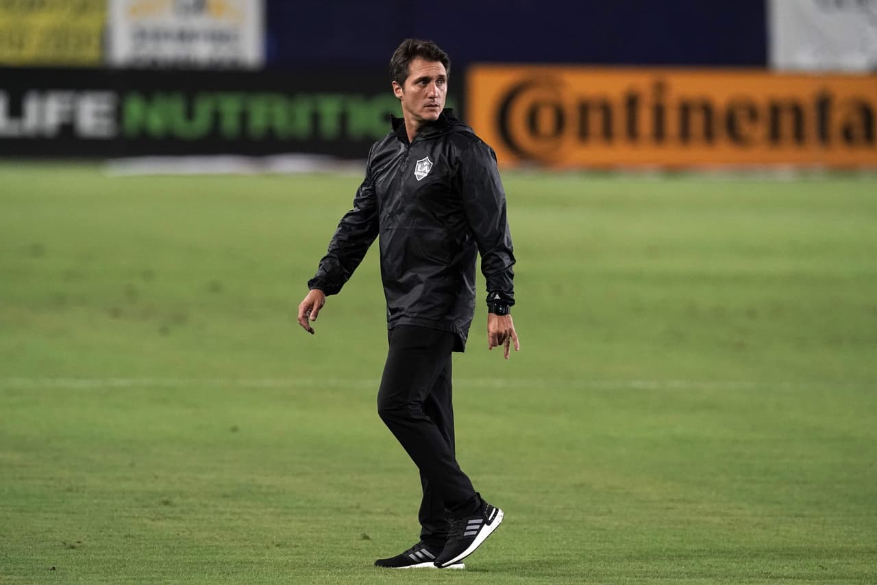 Guillermo Barros Schelotto, entrenador de LA Galaxy.