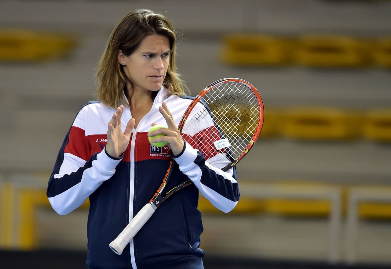 Amelie Mauresmo.