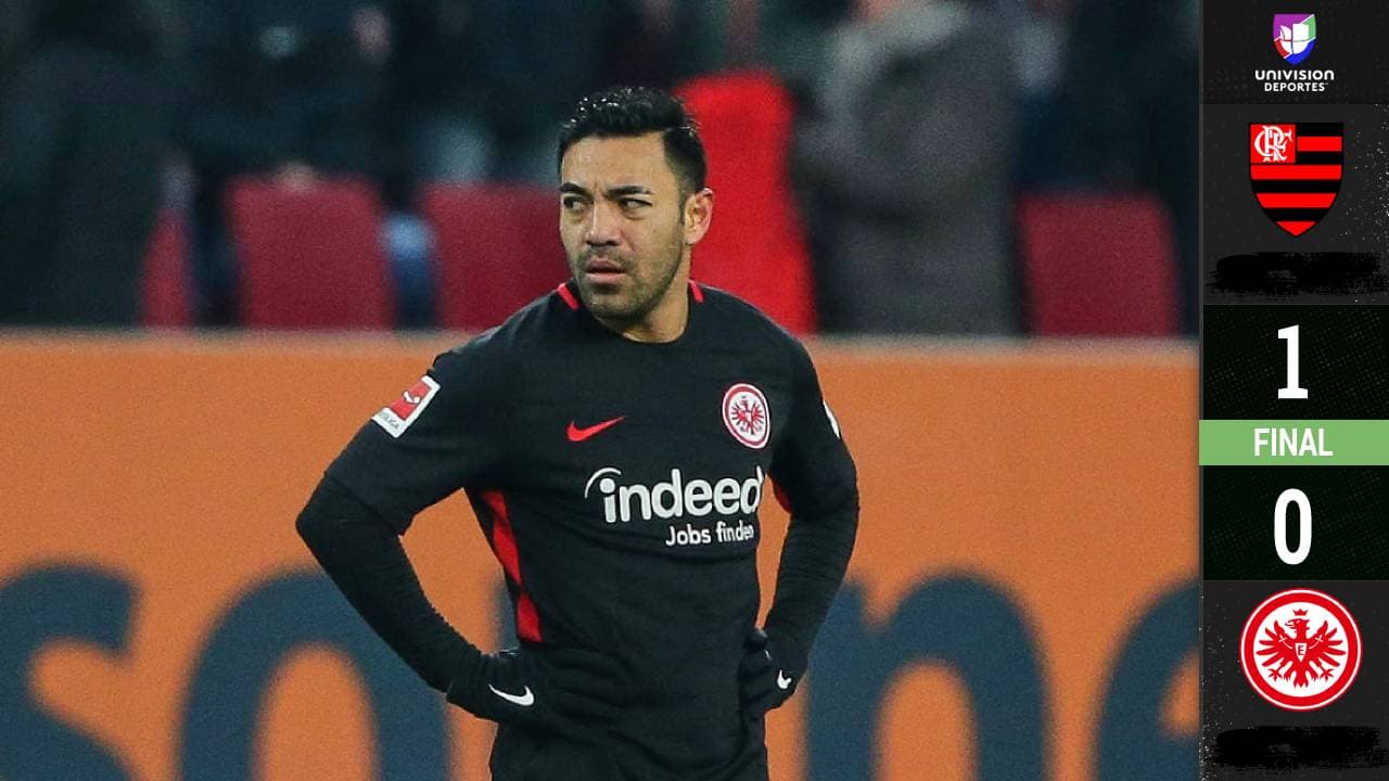 Con Fabián y Salcedo, Eintracht Frankfurt perdió ante el Flamengo en la Florida Cup