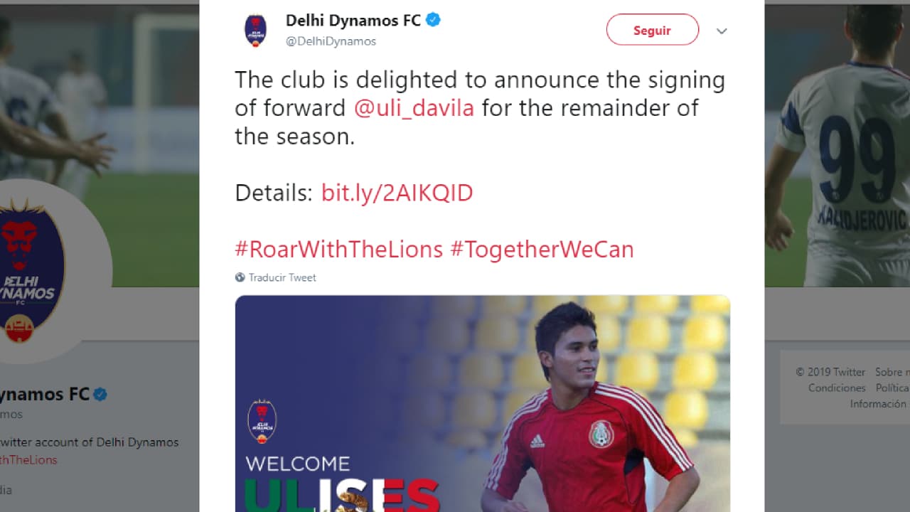 Dávila se une a su compatriota Enrique Esqueda.