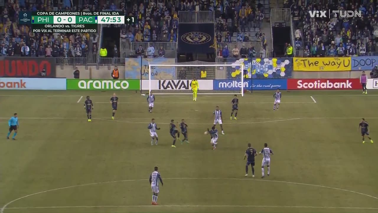 El VAR levanta un penal para Pachuca y Philadelphia respira