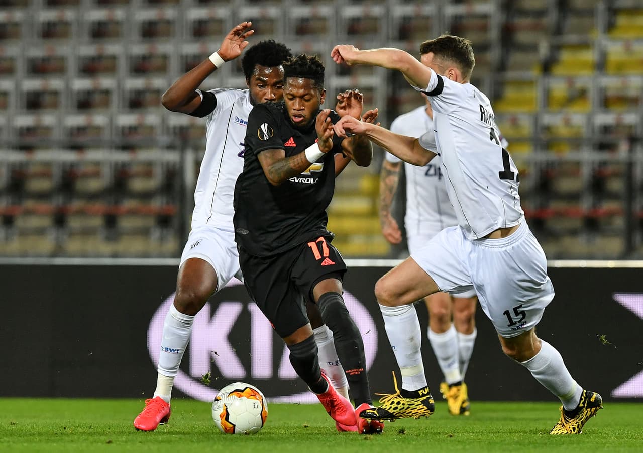 Manchester United – LASK | Antes del parón, los ‘Red Devils’ ocupaban el quinto sitio en la Premier League; cerraron la competición en tercer lugar. Los austriacos bajaron dos posiciones cerrando la competencia local en el cuarto puesto.