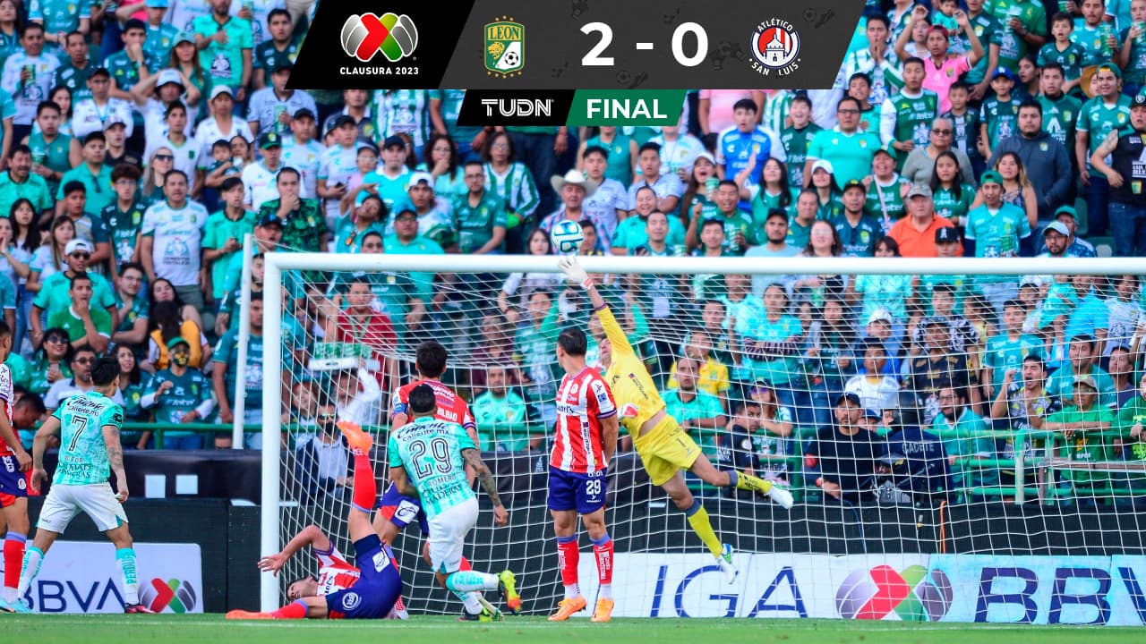 Ruge La Fiera... León tunde al San Luis y ahora va por la Concacaf