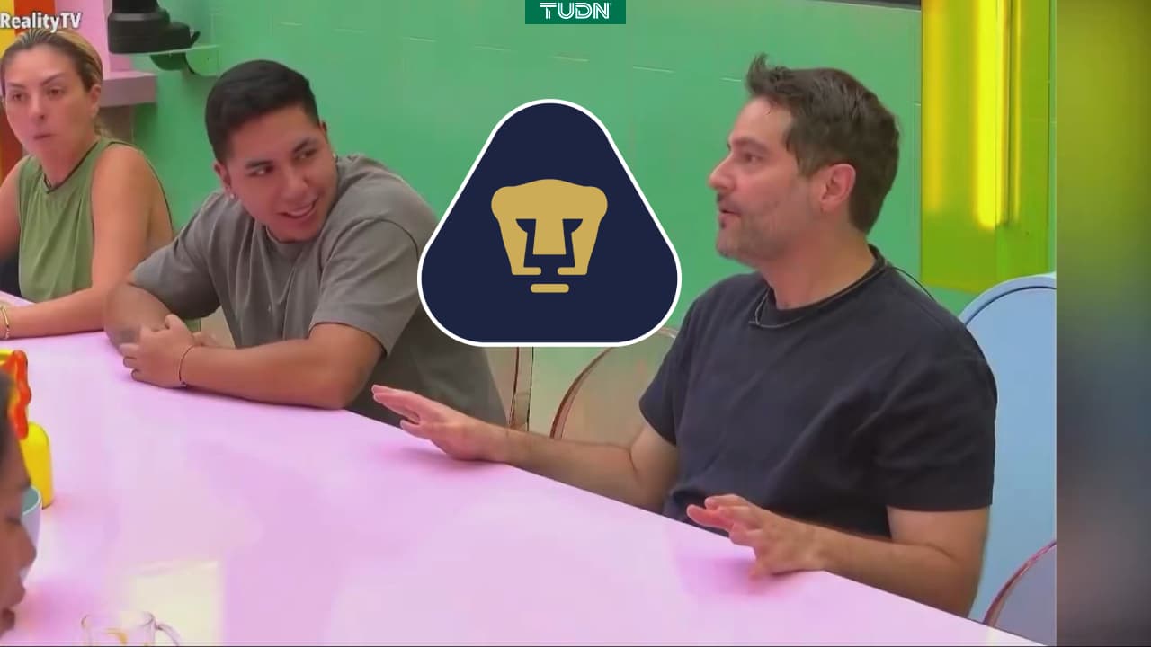 Memo Schutz revela que es aficionado de Pumas en La Casa de los Famosos
