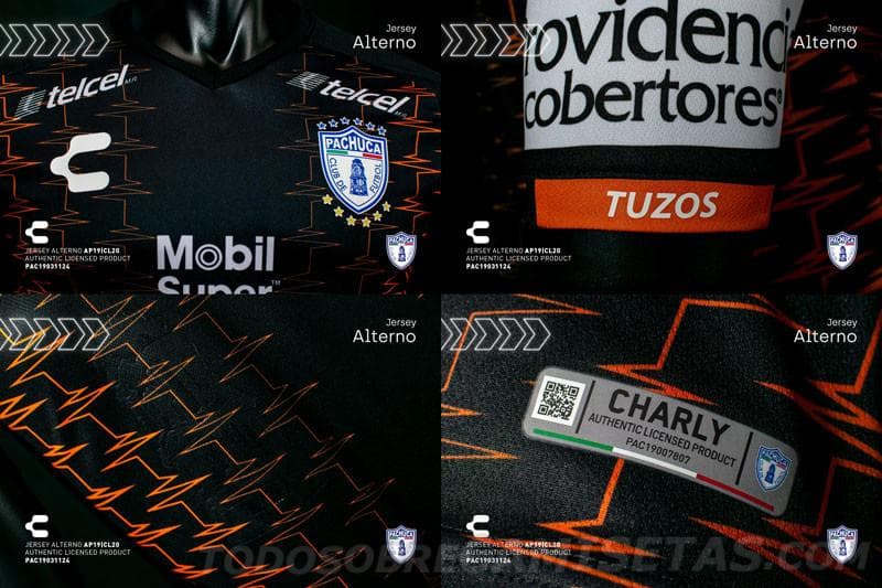 Pachuca presentó este uniforme al final del Apertura 2019.