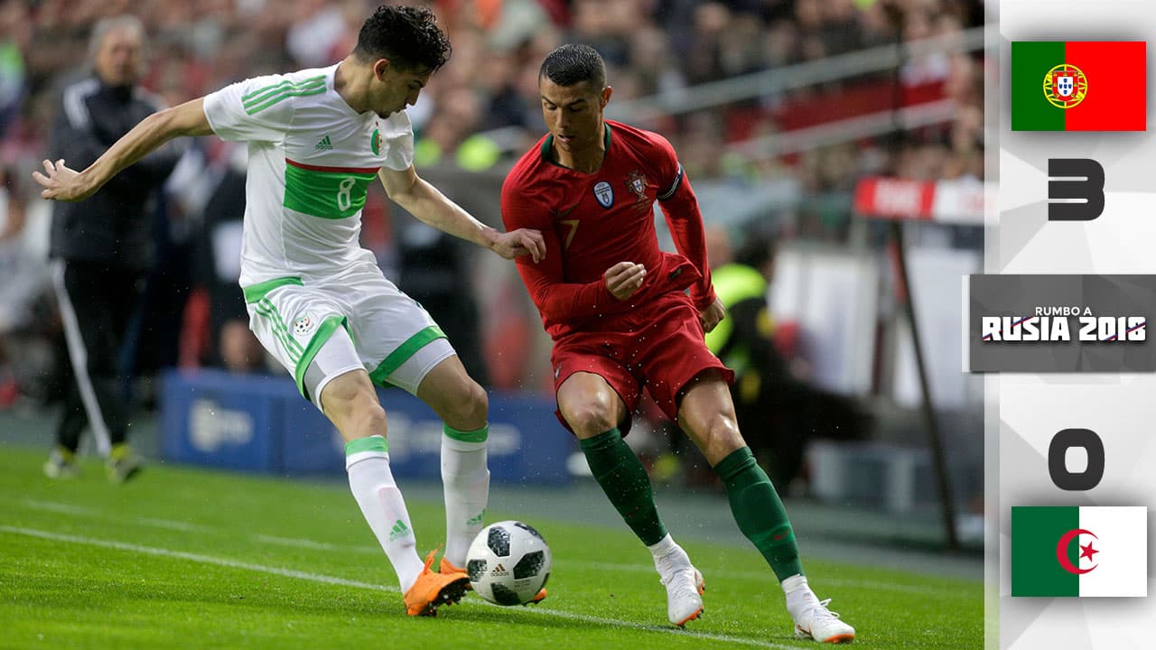 Portugal se reencuentra con el gol en la última prueba antes del debut en el Mundial