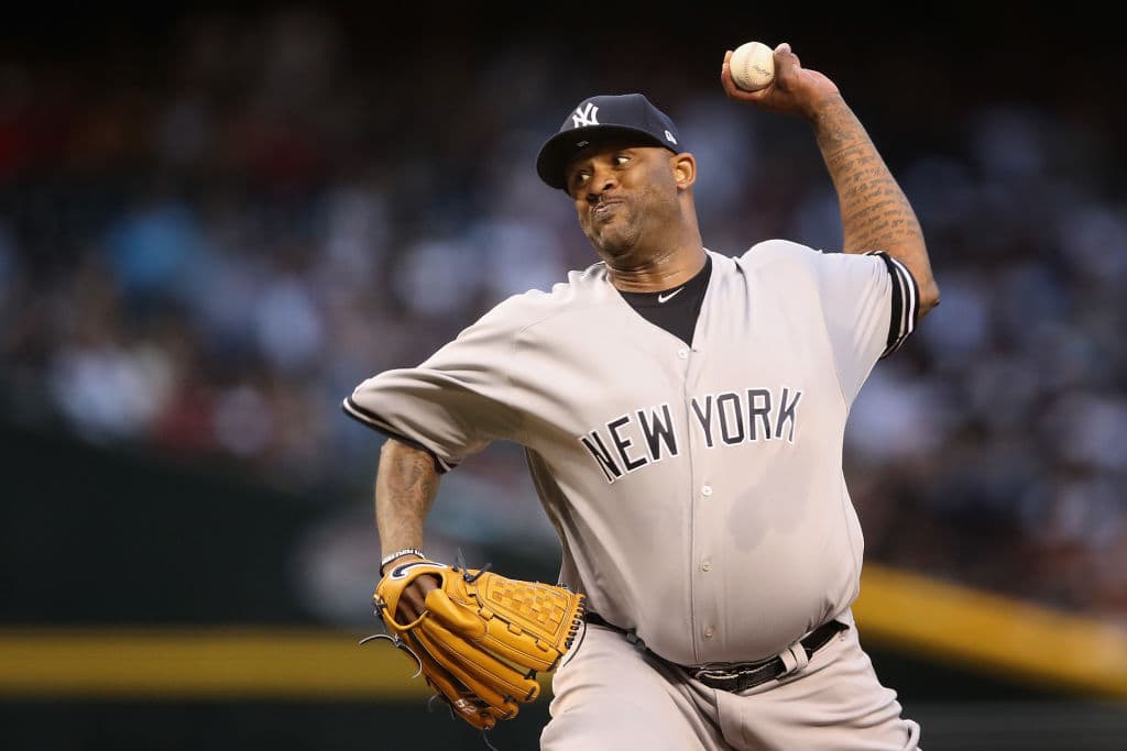 Y así fue como CC Sabathia emprendió el camino hacia los 3 mil chocolates ante los bates de los Arizona Diamondbacks.