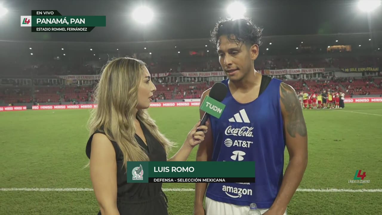 Luis Romo impone marca con la playera de la Selección Mexicana
