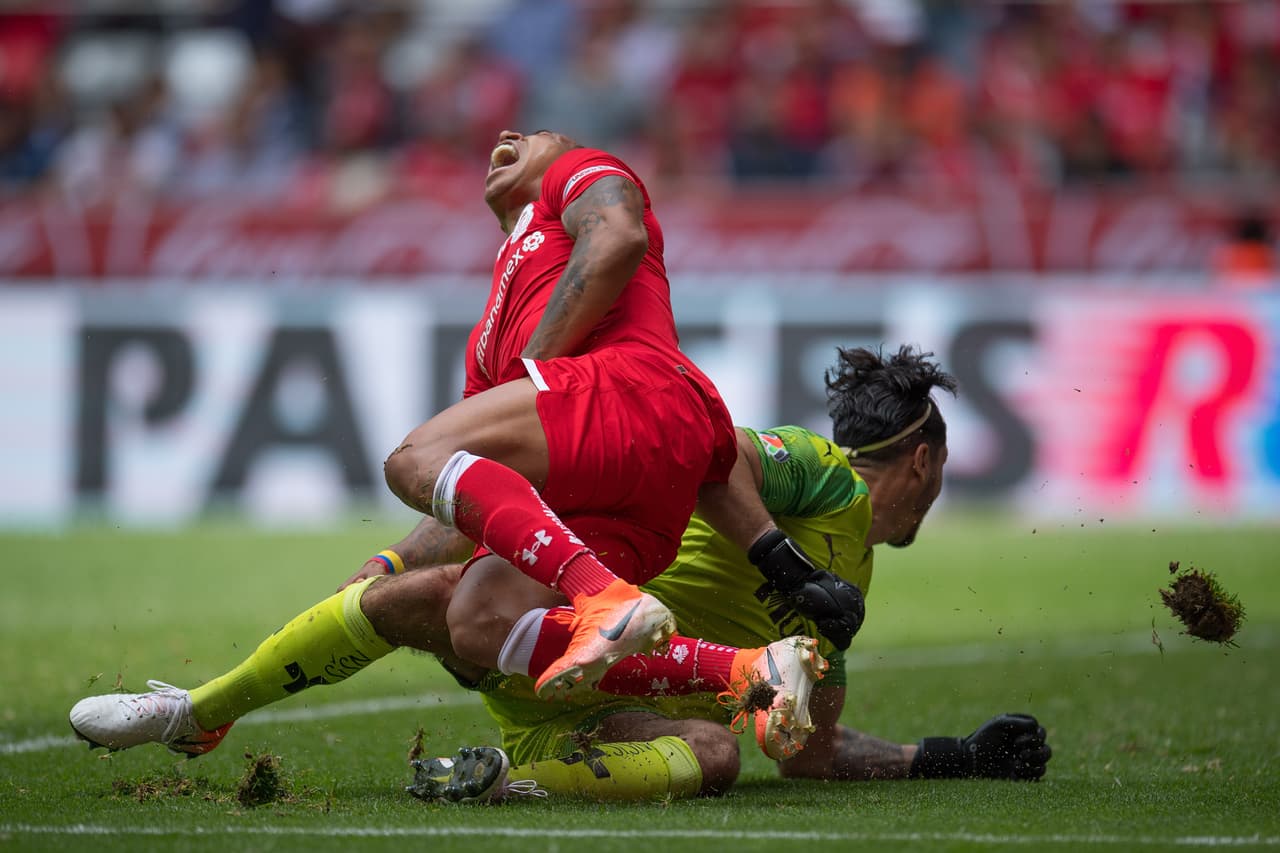 Partido correspondiente a la Jornada 1 del Apertura 2019 en el que el Querétaro se impuso 0-2 al Toluca en el Nemesio Diez.
<br>