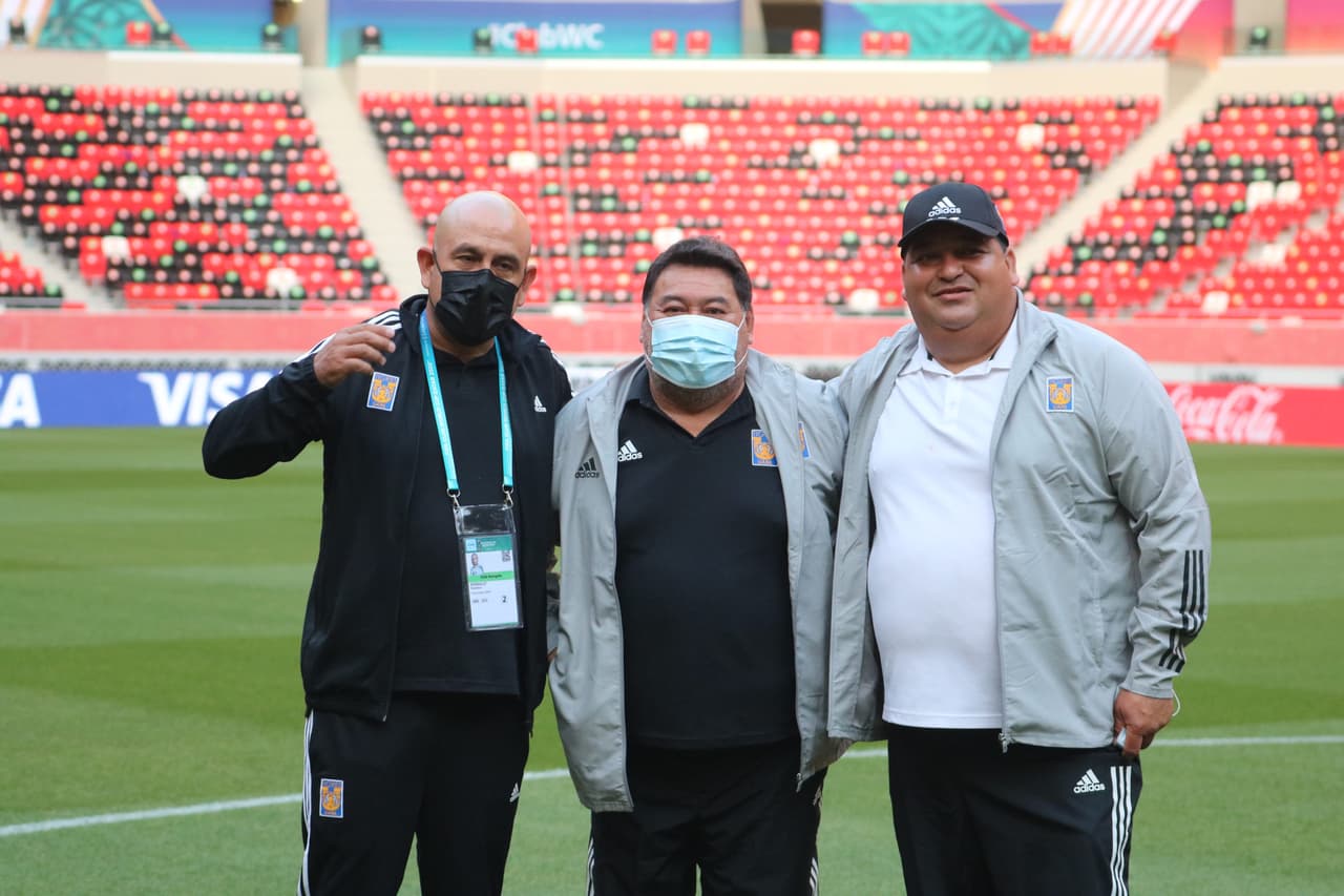 El conjunto felino, representante de la Concacaf, lució relajado y en forma para medirse al Ulsan Hyundai en el Al Rayyan Stadium. El timonel de la UANL confía en que Gignac pueda jugar, mientras que Carlos González aún está en duda por lesión.